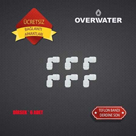 OverWater Kapalı Kasa Su Arıtma Cihazı 3 lü Inline Filtresi Seti Aşamalı ( Membransız Set ) FIN3
