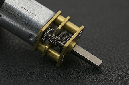 DFRobot Mikro Metal Dişli Motor (30:1 / 500 rpm@6V) Standart