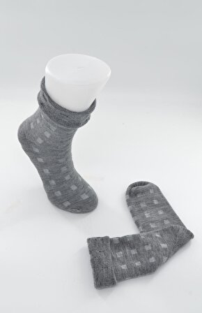 Flora Bayan Özel Koleksiyon Dikişsiz Burun Havlu Çorap