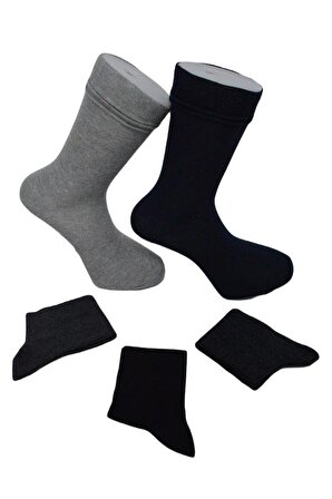 Flora Erkek Club Pamuk 5 li Uzun Konç Likralı Soket Çorap