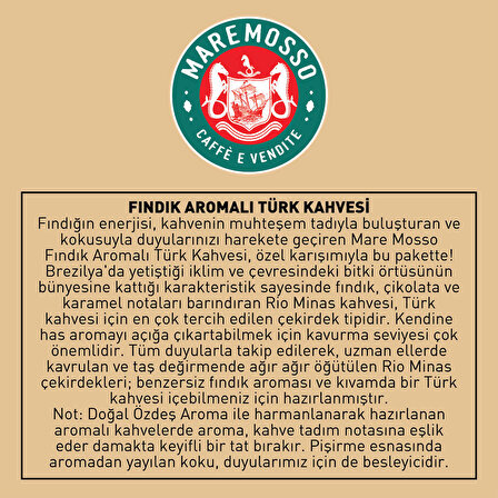 Mare Mosso 250 gr Fındıklı Türk Kahvesi