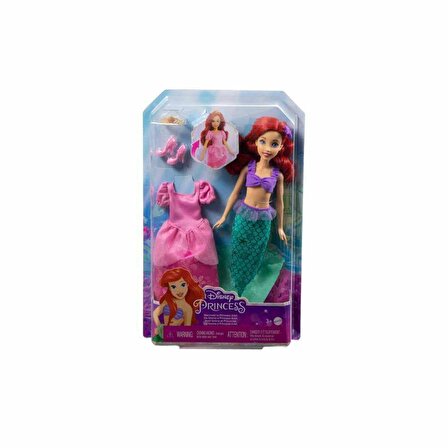 TWOX HMG49 Disney Prensesleri Deniz Kızına Dönüşebilen Ariel