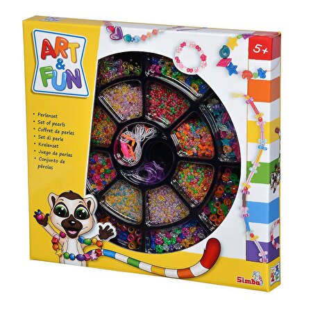TWOX 106374137 Art Fun Beadset Takı Tasarım Seti -Simba