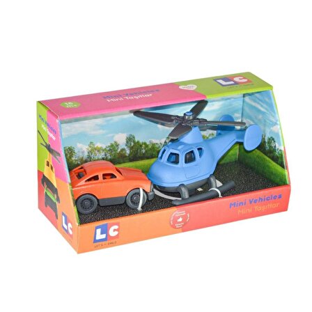 Nessiworld LC-30938 Let's be Child - Minik Taşıtlar Araba-Helikopter