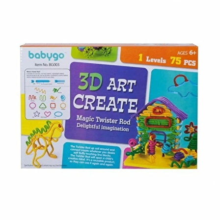 TWOX 9162  3d Art Create Magıc Twıster Rod -Başeltoys