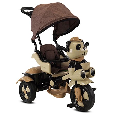 TWOX Nessiworld Baby Hope Little Panda Bebek Bisikleti Kahve