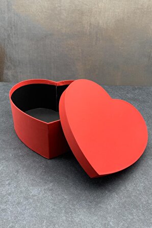 NOON Kırmızı Renkli Küçük Kalp Kutu