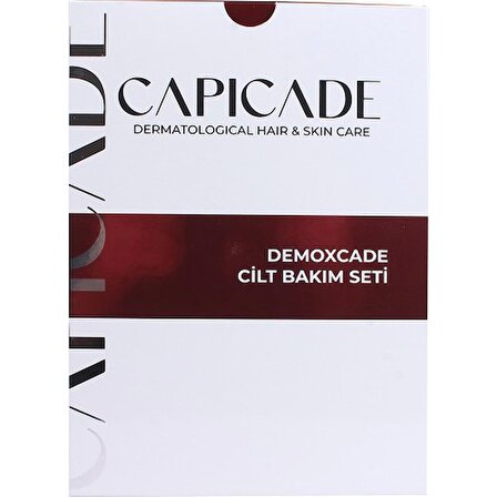 Capicade Demoxcade Cilt Bakım Seti 220ML Şampuan + 220ML Losyon(Yeni Ambalaj)