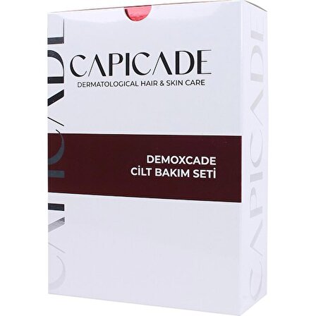 Capicade Demoxcade Cilt Bakım Seti 220ML Şampuan + 220ML Losyon(Yeni Ambalaj)