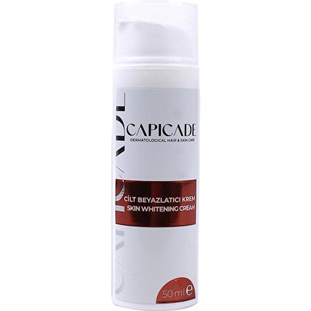 Capicade Cilt Beyazlatıcı Krem 50ml(YENI Ambalaj)