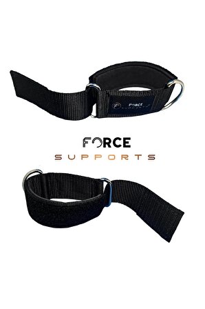 Force SupportsFitness Ağırlık Ayak Bilek Kayışı - Fitness Ağırlık Çekiş Aparatı (2 Adet)