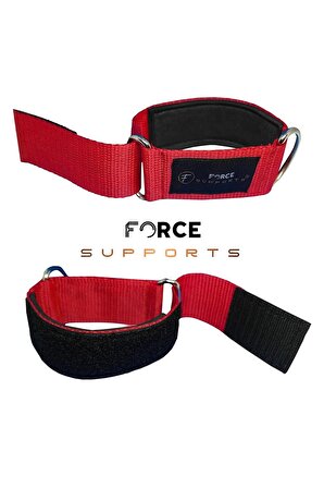 Force SupportsFitness Ağırlık Ayak Bilek Kayışı - Fitness Ağırlık Çekiş Aparatı (2 Adet)