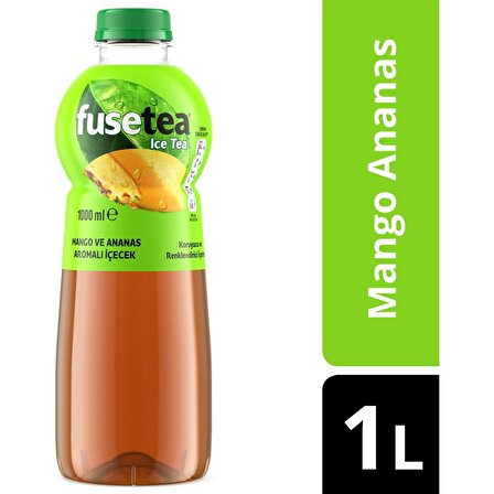 Fuse Tea Mango Ve Ananas Aromalı Soğuk Çay 1 Lt X 6 Adet