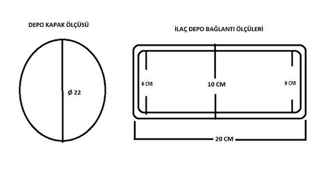 Palmera İlaç Deposu PA076-3WF-2,6 14 LT