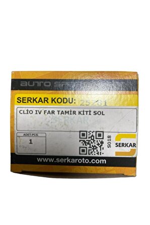 Far Tamir Kiti Sol - Renault Clio 4 - 25281