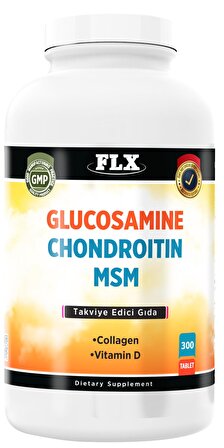 Glucosamine Chondroitin MSM Collagen Vitamin D Glukozamin 300 Tablet