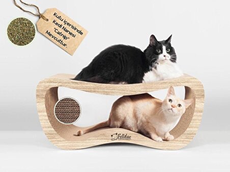 Oluklu Mukavva Karton, Kedi Tırmalama Kanepesi CS8 Serisi - Large - Kedi Tırmalama Karton, Kedi Tırmalama