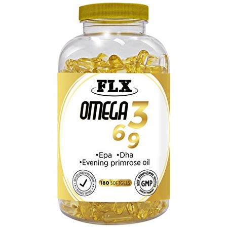 Omega 3-6-9 Balık Yağı Dha-Epa 180 Softgel