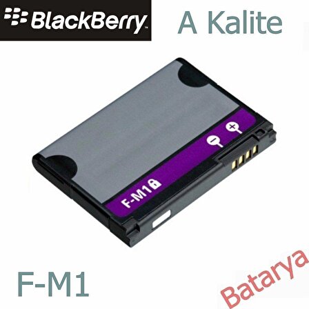 BlackBerry F-M1 Batarya Pearl 9100 3G Style 9670 Uyumlu Telefon Bataryası