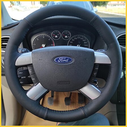 Ford Focus 2.5 Araca Özel Direksiyon Kılıfı (Orjinal Derisi Sökülüp Yapılması Gerekiyor)