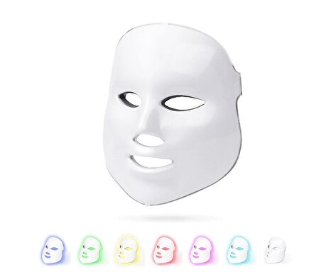 7 Renkli Led Yüz Güzelliği Maskesi
