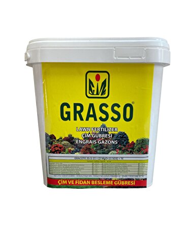 Grasso Çim Gübresi - 5 Kg (125 M²) cg5000