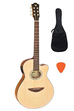 Valler AGX290 NA Elektro Akustik Gitar