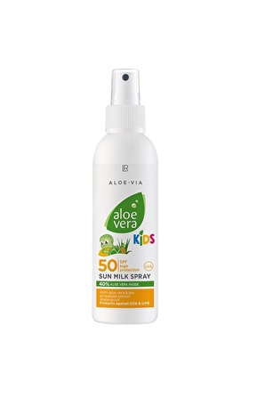 Aloe Vıa Aloe Vera Çocuklar Için Güneş Sütü Spreyi Spf50