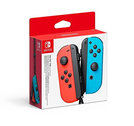 Nintendo Switch JoyCon Oyun Kolu Neon Red Blue Joycon Kırmızı Mavi