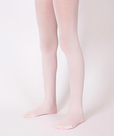 Simli Işıltılı Krem Kız Çocuk Külotlu Çorap