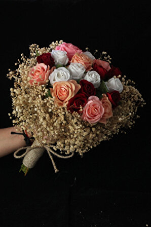 Buket Çiçek Güller 20 Adet Tüm Manaları İçinde Barındıran Güller Sevgiliye Hediye