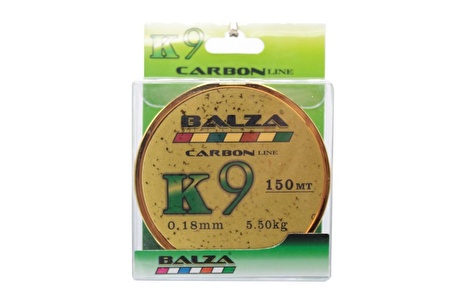 BALZA CARBON LİNE K9 MİSİNA 150 MT. 0,16MM