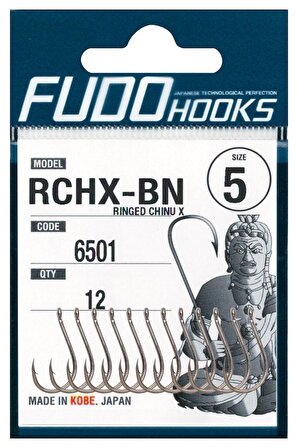 Fudo 6501 Ringed Chinu X Black Nikel İğne NO:1