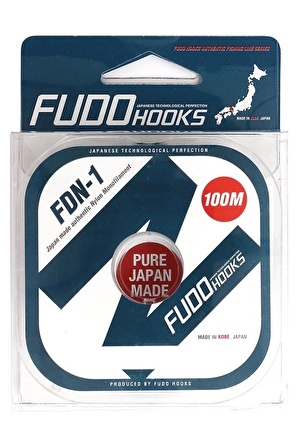 FUDO FDN-1  100MT GRİ MAKARA MİSİNA 0,18MM