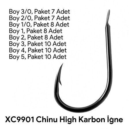 Shogun X9901 XC Chinu Black Nickel Olta İğnesi NO:1