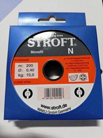 STROFT N 200MT MONOFLAMENT 0,40MM