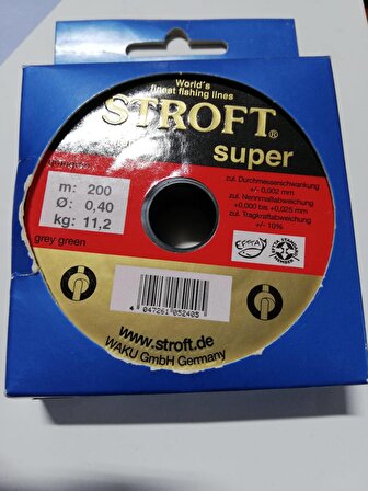 STROFT SUPER 200MT MONOFLAMENT 0,40MM