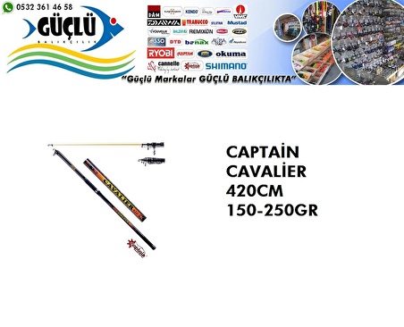 Surf Kamış Captain CAVALIER 420 CM 100-250 GR