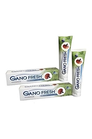 Gano Fresh Reishi Mantarlı Florürsüz Diş Macunu 2'li Paket