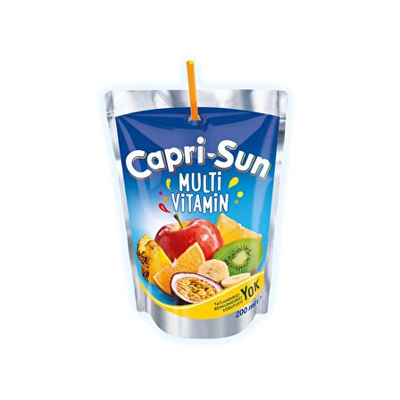 Capri Sun Meyve Suyu 200 ML x 20 Adet Vitamin