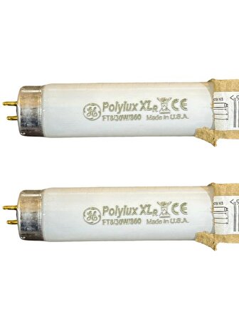 General Electric Polylux XLR 30W 860 6400K (Beyaz Işık) G13 Duylu T8 Floresan (2 Adet)