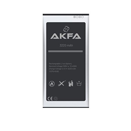 Samsung Galaxy Note 4 Akfa Batarya + Ekran Koruyucu Hediyeli