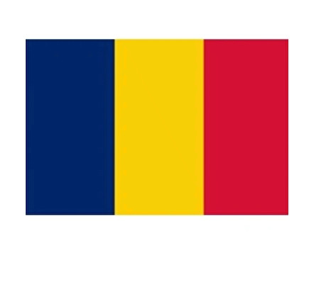 Çad Devlet Bayrağı (30x45 cm)