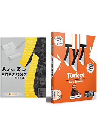 2024 Referans A dan Z ye AYT Edebiyat El Kitabı ve Benim Hocam TYT Türkçe Soru 2 li Set