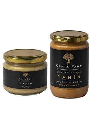 Gökova Tahini 950 gr (Tek Kavrulmuş + Çifte Kavrulmuş) %100 Yerli Altın Susam Ata Tohumu