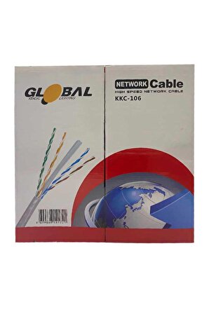 3 Metre Cat 6 4/23 AWG UTP Data Kablosu Global