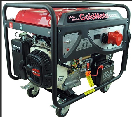 GoldMoto GM10TBJ Benzinli Jeneratör 10kVA Trifaze Marşlı