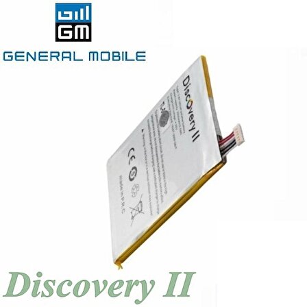 General Mobile Discovery 2 Batarya Discovery II Uyumlu Batarya
