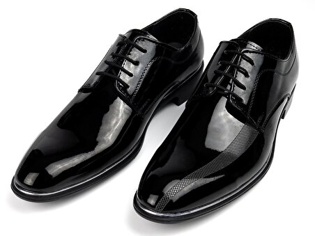 Gencol H414 Rugan Klasik Erkek Ayakkabı