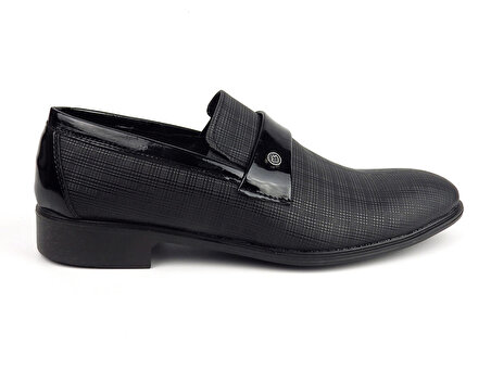 Siyah Klasik Erkek Ayakkabı Gencol 315